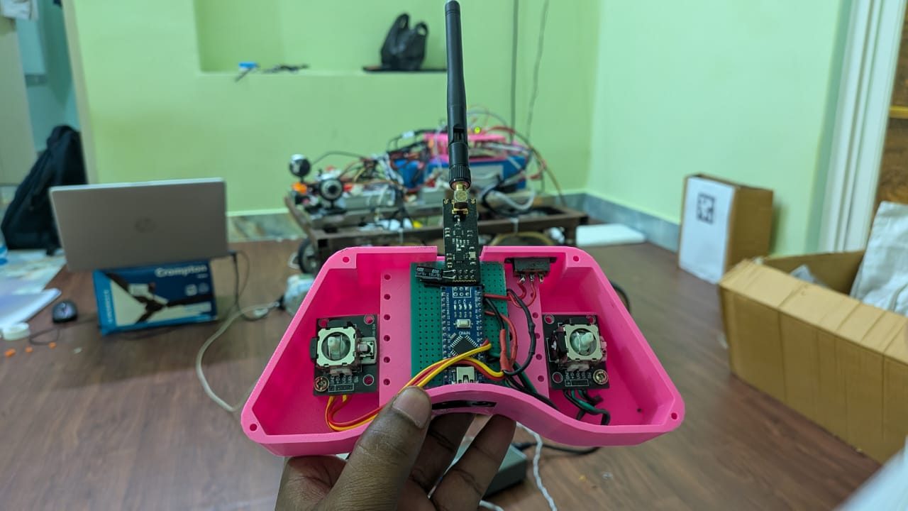 Assembled AGV remote controller