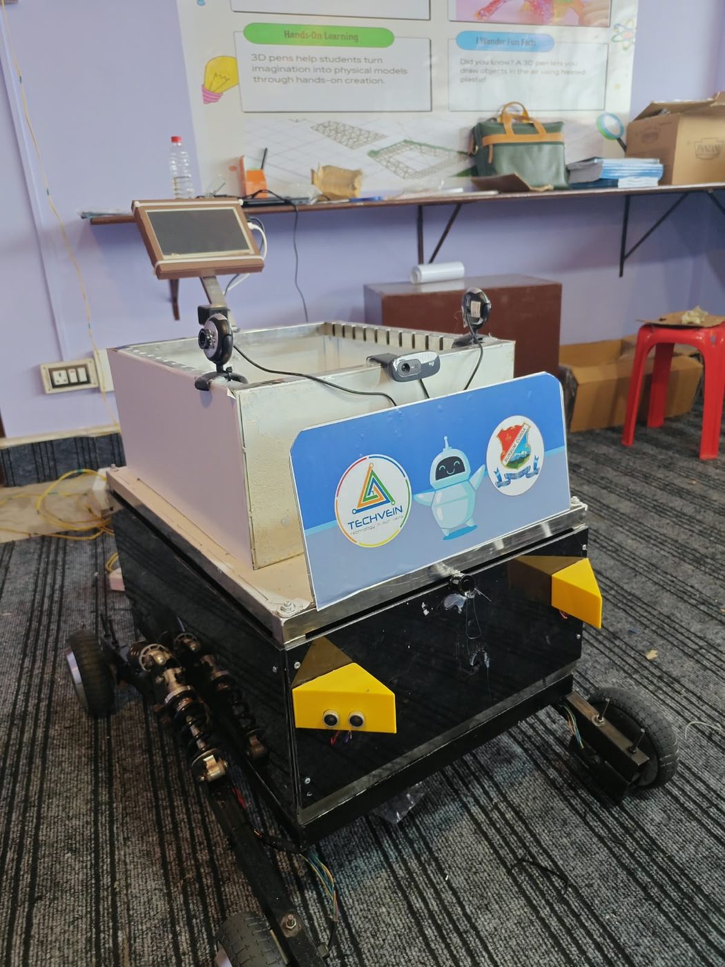 Techvein AGV v2 complete vehicle