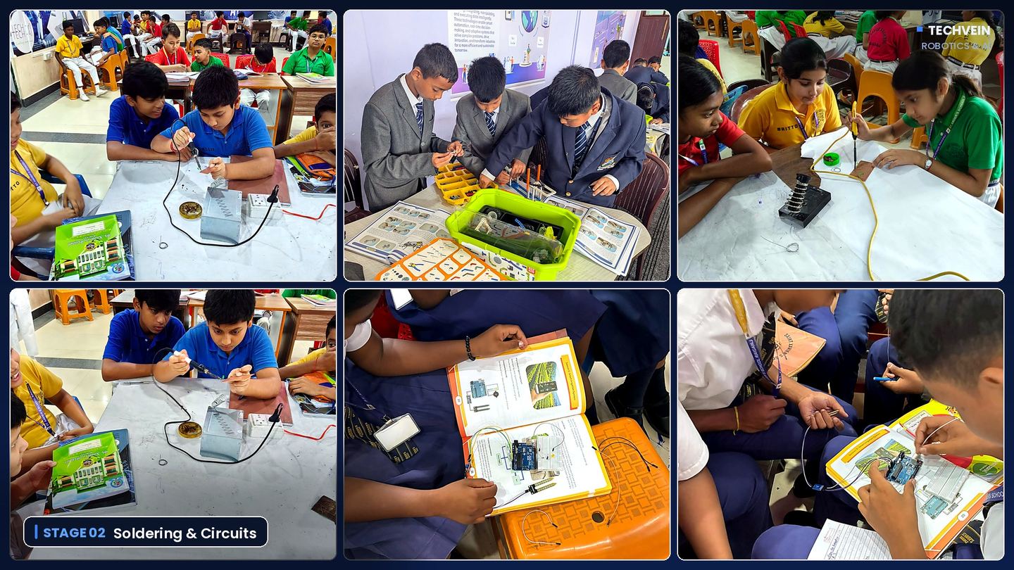Stage 2 — Soldering & Circuits