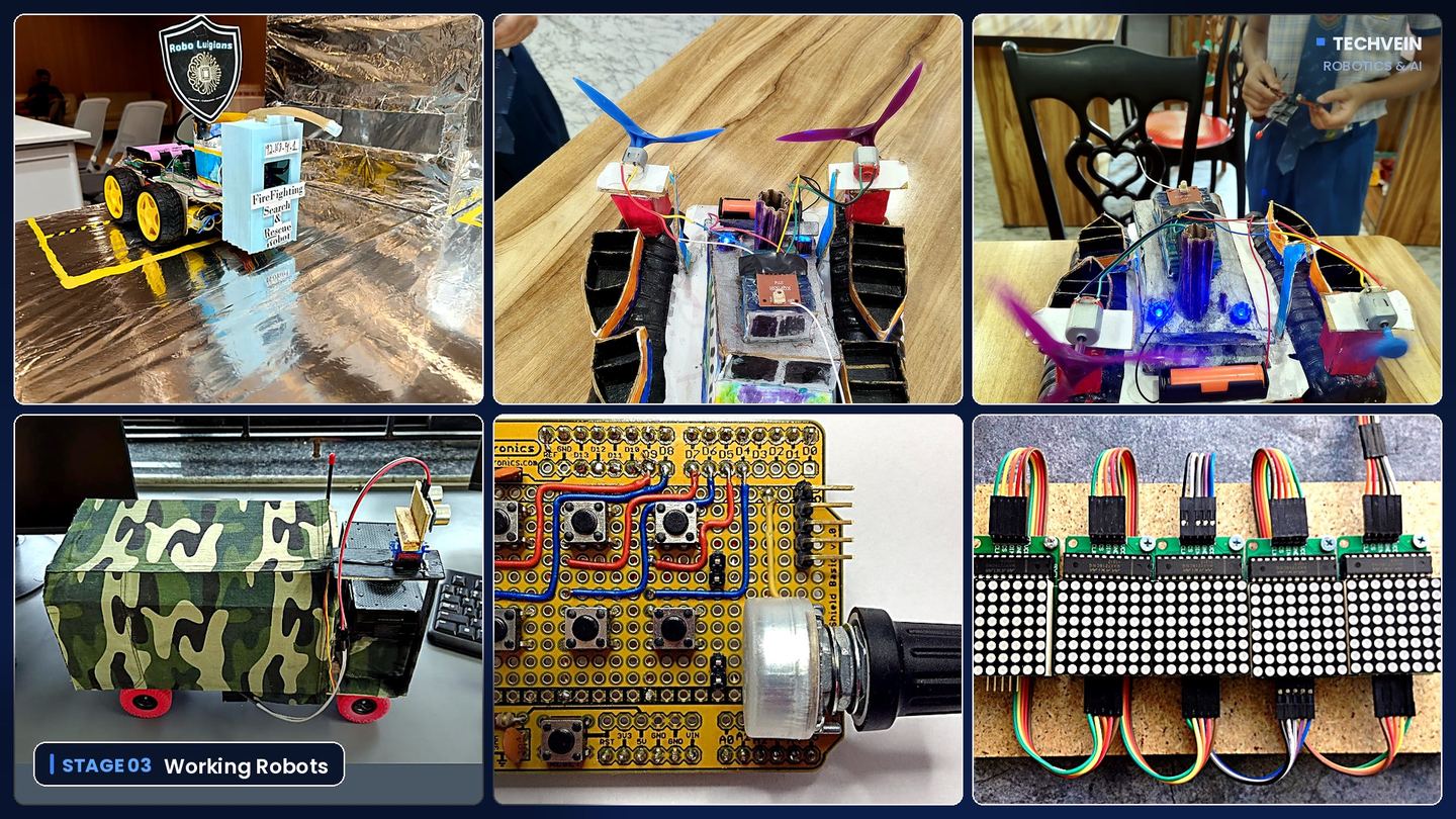 Stage 3 — Working Robots